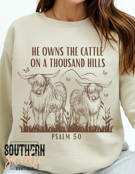 He Owns The Cattle on A Thousand Hills - Psalm 50